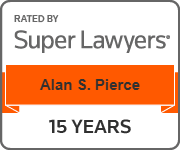 Rated by Super Lawyers, Alan S. Pierce, 15 Years